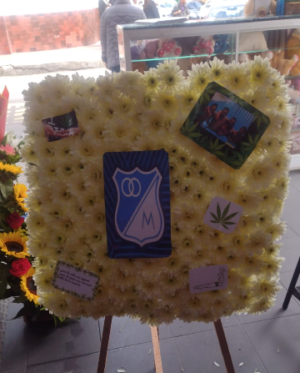 Corona funebre # 74